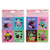 VALENTINE STICKER CARDS 28CT/7SHEET W/HOTSTAMP PB/INSERT 4AST