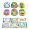 NOTEPAD DIECUT SELFSTICK EASTER 50SHT 6AST/24PC PDQ