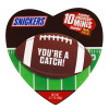 SNICKERS TEXTURED HEART BOX W/SNICKERS MINIS 3.17 OZ COUNTER DISPLAY