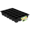 PLANTER SEEDLING TRAY 24CELL 2PK PP REUSABLE EA W/HDR 24PC CASE CUT DISPLAY *NO CALIF SALE*