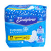 MAXI PADS 12CT REGULAR W/WINGS BODYFORM SUPER COMFORTABLE & LEAK-PROOF PROTECTION CUSHION SOFT
