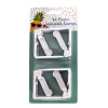 TABLECLOTH CLAMPS PLASTIC 4PK SPRING LOADED WHITE SUMMER BLC