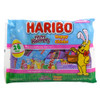 HARIBO HAPPY HOPPERS + HAPPY CHICKS 24 BAGS 9.5 OZ LAYDOWN BAG COUNTER DISPLAY