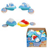 BOAT MINI BATH/POOL TOY 4AST STYLES IN 36PC PDQ APPROX 6X4X3