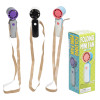 FAN MINI PERSONAL W/LANYARD 3 SPEEDS ADJUSTABLE POSITION USB RECHARGE 5.35H COLOR BOXED