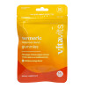 VITAMIN 14CT GUMMIES TUMERIC BOTANICAL BLEND EXPIRY DATE 09/2028 IN 24PC PDQ DISPLAY PEGGABLE BAG VITA GLOBE