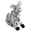 PLUSH 13IN CONSERVATION CRITTER ZEBRA (12.00)