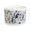 CANDLE 14OZ 4.5X3.25 SEA CREATURES OCEAN SOY WAX/GLASS/COTTON