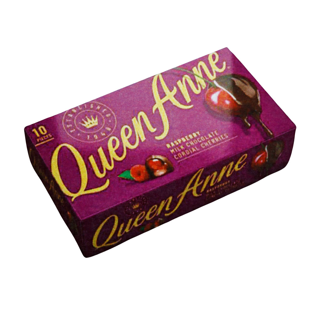 MILK CHOCOLATE RASPBERRY CORDIAL CHERRIES 6.6 OZ 10PCS BOXED