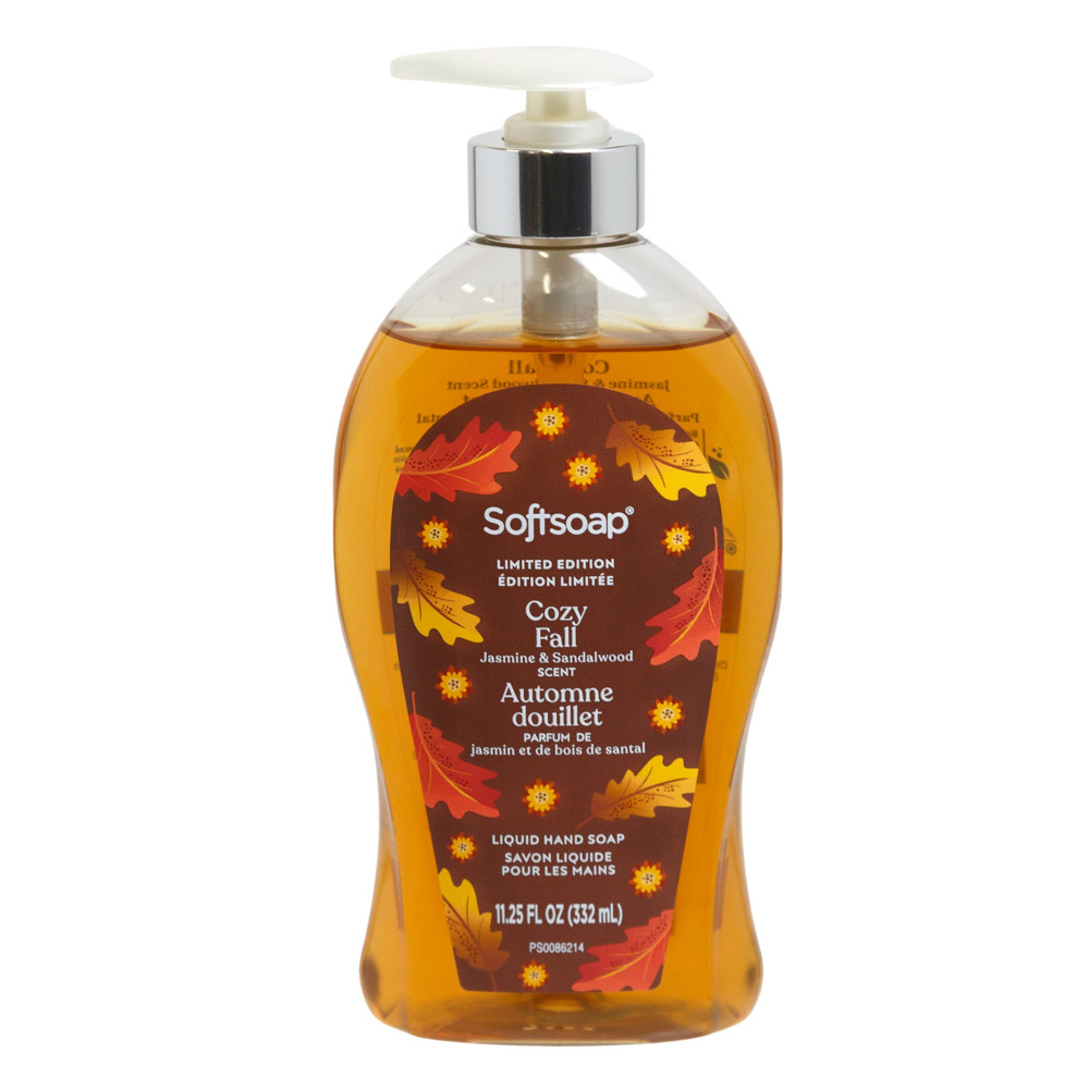 SOFTSOAP LIQUID HAND SOAP LIMITED EDITION COZY FALL JASMINE