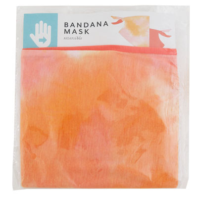 BANDANA MASK REVERSIBLE 1 CT 3 ASST STYLES *3.00*