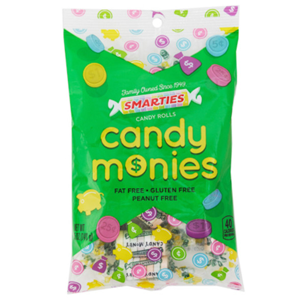 SMARTIES CANDY MONEY #181 5OZ BAG NO AMAZON SALES SMARTIES CANDY MONEY #181 5OZ BAG NO AMAZON SALES