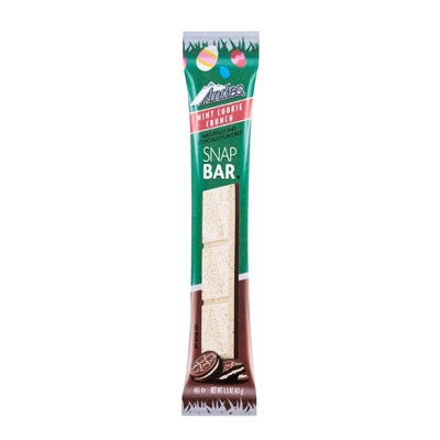 EASTER ANDES MINT COOKIE CRUNCH SNAP BAR 1.5 OZ COUNTER DISPLAY
