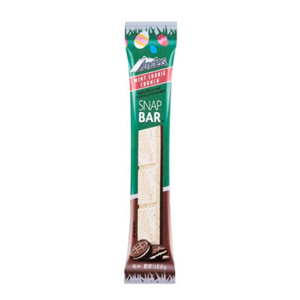 EASTER ANDES MINT COOKIE CRUNCH SNAP BAR 1.5 OZ COUNTER DISPLAY