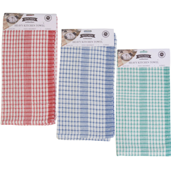 KITCHEN TOWEL 18X28 ASSORTED COLORS