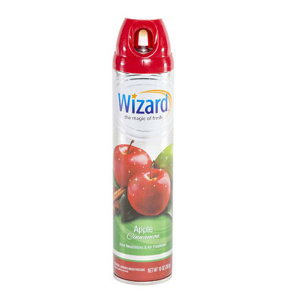 AIR FRESHENER 10 OZ APPLE CINNAMON WIZARD AEROSOL