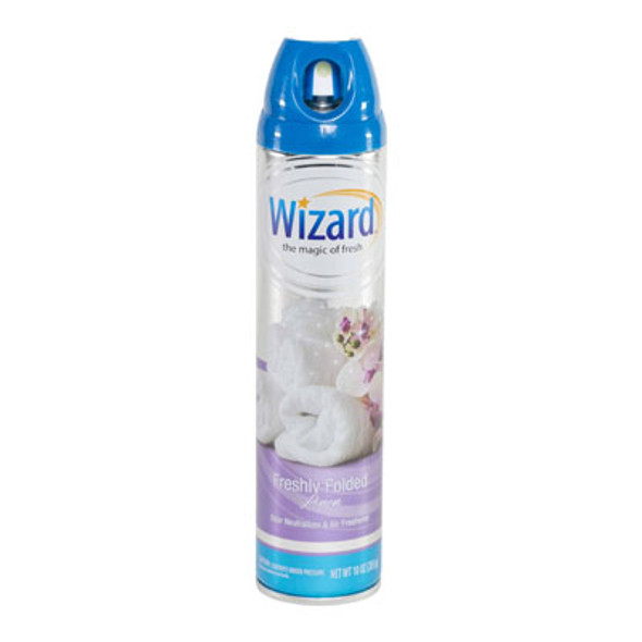 AIR FRESHENER 10 OZ LINEN WIZARD AEROSOL AIR FRESHENER 10 OZ LINEN WIZARD AEROSOL