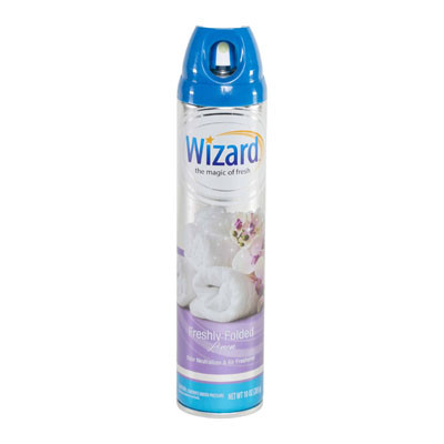 AIR FRESHENER 10 OZ LINEN WIZARD AEROSOL