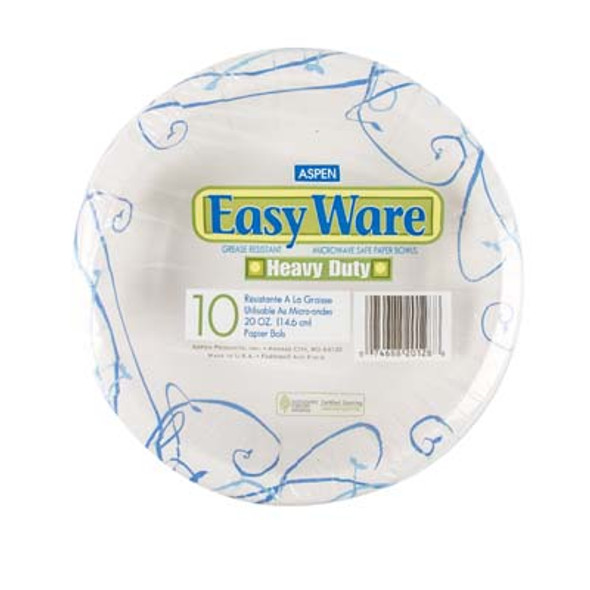PAPER BOWLS 10CT HEAVY DUTYEASY WARE 20OZ PRINTED DESIGN PAPER BOWLS 10CT HEAVY DUTYEASY WARE 20OZ PRINTED DESIGN