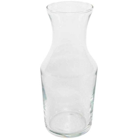 VASE 6.5IN GLASS CLEAR VASE 6.5IN GLASS CLEAR