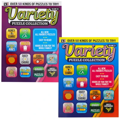 PUZZLE AND GAME VARIETY BOOK2 ASST IN PDQ