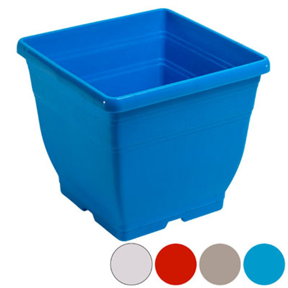 PLANTER SQUARE 4 COLORS 6.5 HI 7.25 ACROSS #901 PLANTER SQUARE 4 COLORS 6.5 HI 7.25 ACROSS #901
