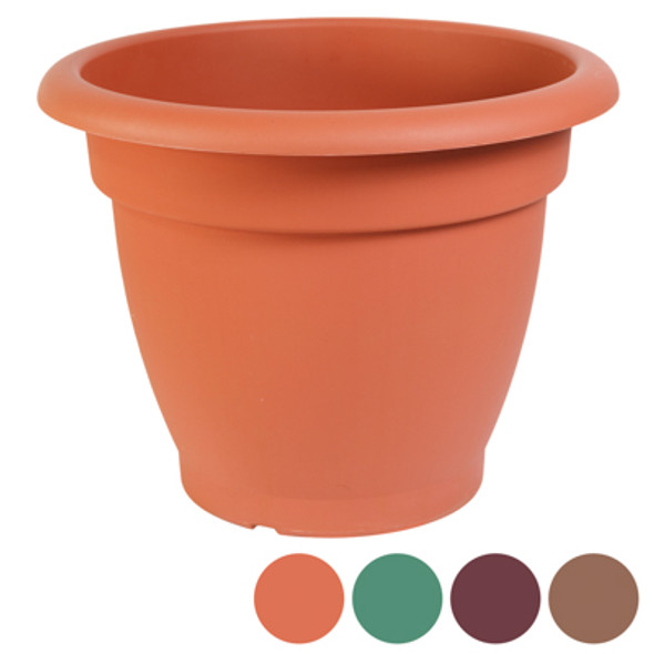 PLANTER ROUND 21.6D X 17H 4 COLORS POLY BAG #DHALIA 22