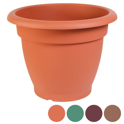PLANTER ROUND 21.6D X 17H 4 COLORS POLY BAG #DHALIA 22