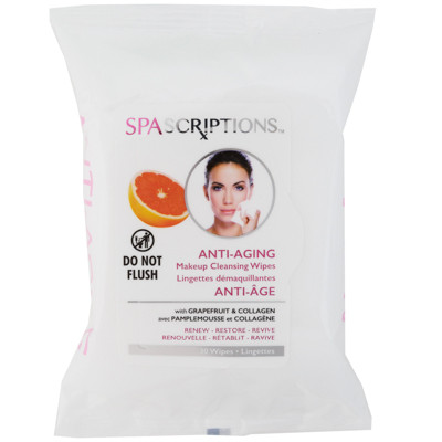 FACIAL WIPES 30CT ANTI AGING MAKEUP CLEANSING SS NO ONLINE SALES MAP PRICING