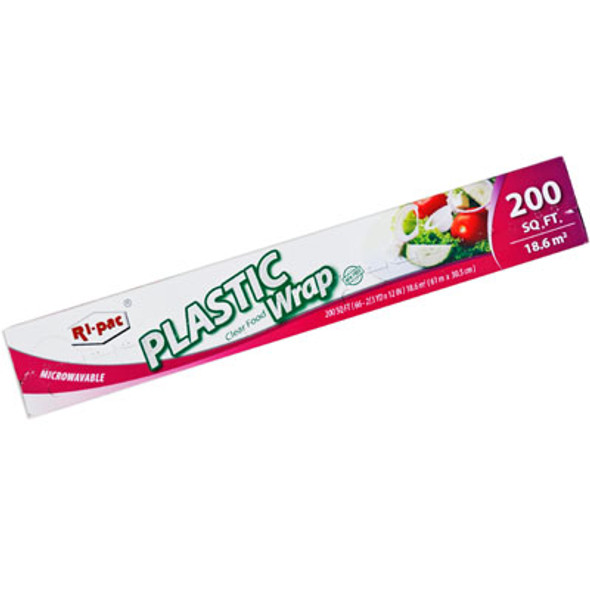 PLASTIC WRAP 200 SQ FT12X200 PLASTIC WRAP 200 SQ FT12X200
