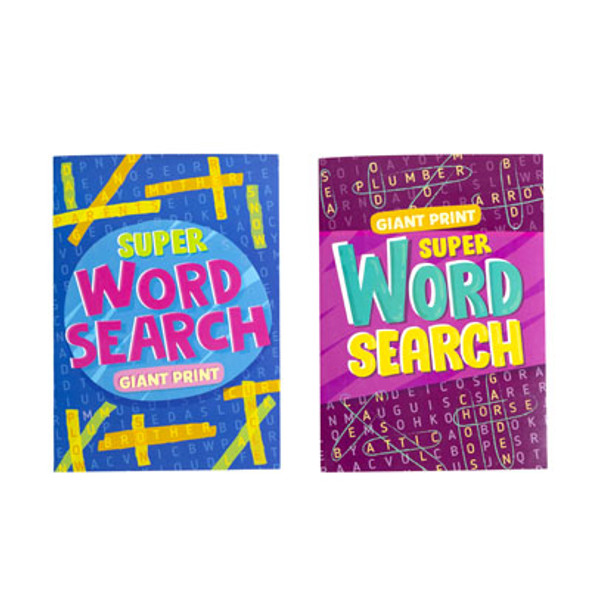 WORD SEARCH GIANT PRINT 2 ASSTDIN PDQ 80 PG