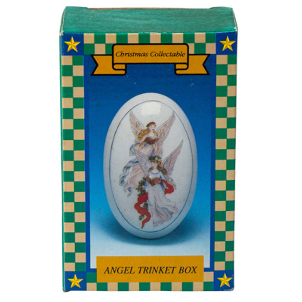 PORCELAIN ANGEL TRINKETCOLOR BOX