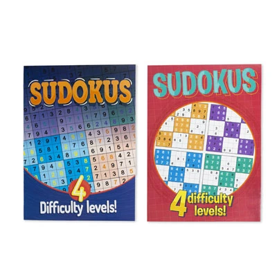 PUZZLE BOOK SUDOKU 80PG 2 ASSTD VOLUME 2 IN 48PC PDQ
