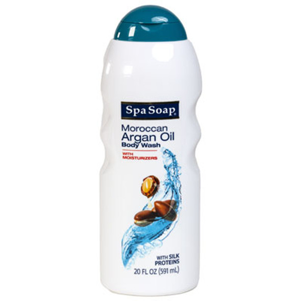 BODY WASH 20OZ MOISTURIZING MOROCCAN ARGAN OIL W/PROTIENS SPA SOAP BODY WASH 20OZ MOISTURIZING MOROCCAN ARGAN OIL W/PROTIENS SPA SOAP