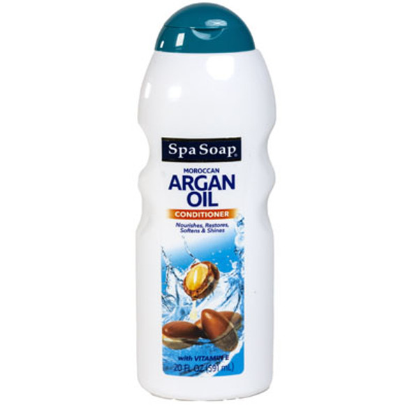 CONDITIONER 20OZ MOROCCAN ARGAN OIL W/VITAMIN E SPA SOAP