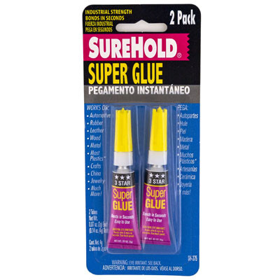 SUPER GLUE 2PK 0.14OZ SUREHOLD CARDED