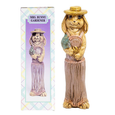 TALL GARDEN BUNNY ASSORTED MR & MRS