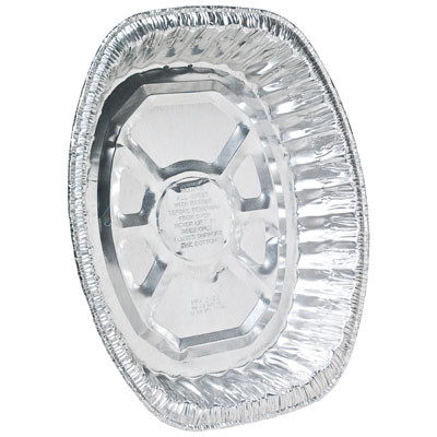 ALUMINUM ROASTER GIANT OVAL RACK 14 X 18 3 DEEP BULK NO UPC CODES MADE IN USA