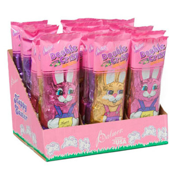 EASTER CANDY SOLID BUNNY 4.25OZ DOUBLCRSP 3AST FOILWRP BAG PDQ (NOT HOLLOW) EASTER CANDY SOLID BUNNY 4.25OZ DOUBLCRSP 3AST FOILWRP BAG PDQ (NOT HOLLOW)
