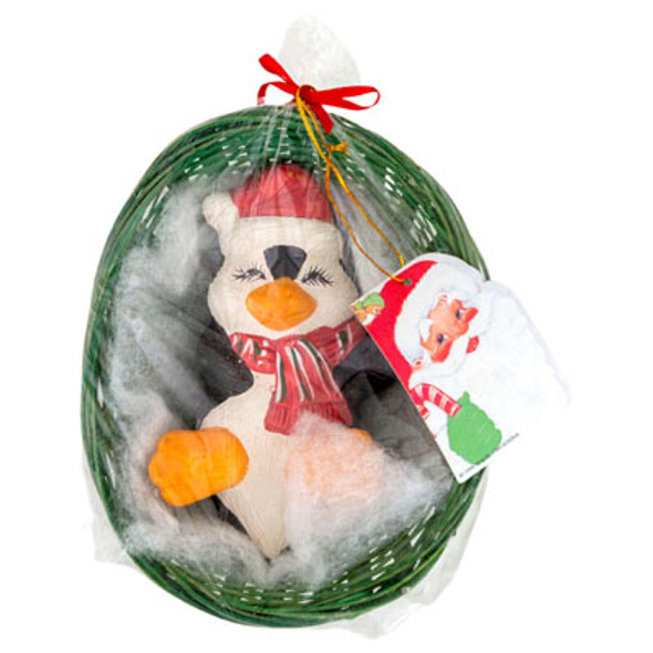 PENGUIN/SEAL BASKET ASST