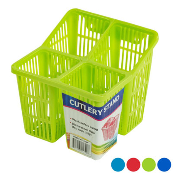 CUTLERY DRAINER CADDY 4 COLORS IN PDQ #DHONI