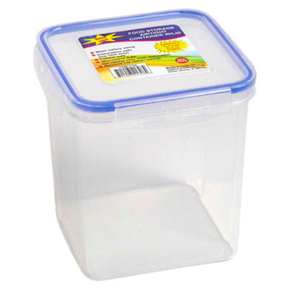 FOOD STORAGE SILICONE SEAL 84.5 OZ SQUARE TALL QUICK LOCK 2500ML FOOD STORAGE SILICONE SEAL 84.5 OZ SQUARE TALL QUICK LOCK 2500ML