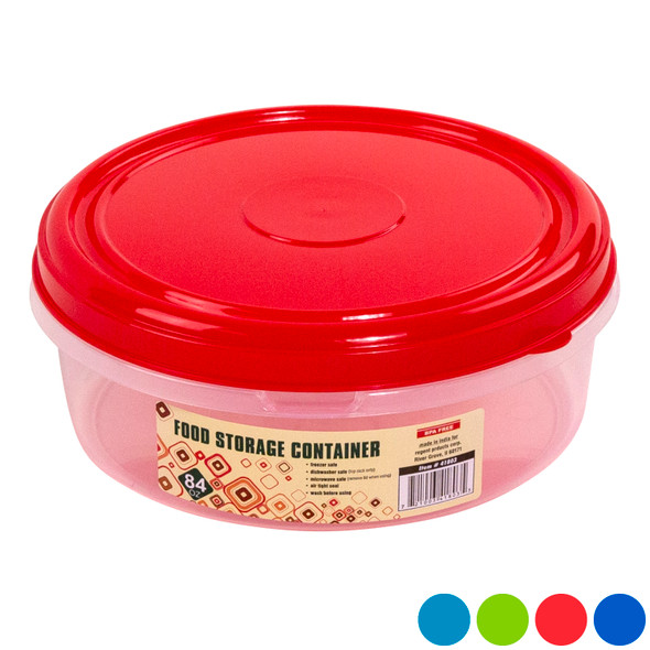 COOKIE CONTAINER ROUND 8.4" DIA 4 COLOR LIDS - CLEAR BOTTOM #SAPPHIRE CONTAINER 3 COOKIE CONTAINER ROUND 8.4" DIA 4 COLOR LIDS - CLEAR BOTTOM #SAPPHIRE CONTAINER 3
