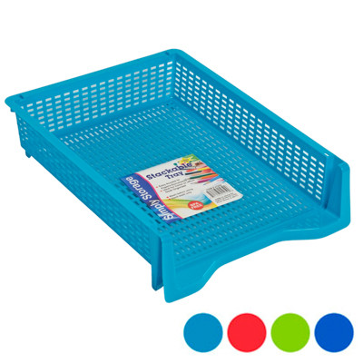 TRAY LETTER SIZE 4 COLORS IN PDQ13 X 9.8 X 2.3#ST-3935
