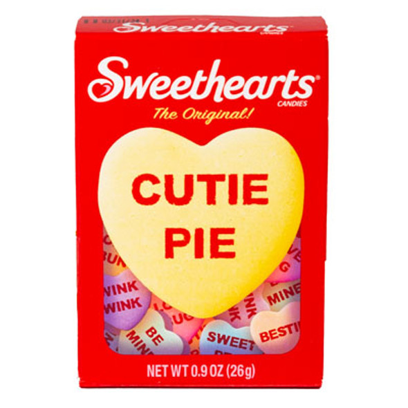 VALENTINE CANDY SWEETHEARTS ORIGINAL 0.9 OZ IN FLOOR DISPL