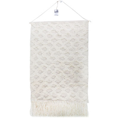 WALL HANGING 30X50 TAPESTRY FRINGE GRID  60%WOOL/20%COTTON/20%POLYESTER (17.00)