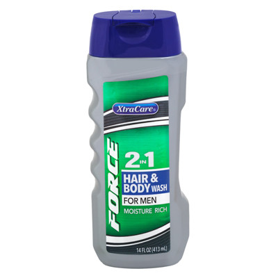 HAIR/BODY WASH 14OZ 2IN1 FOR MEN FORCE