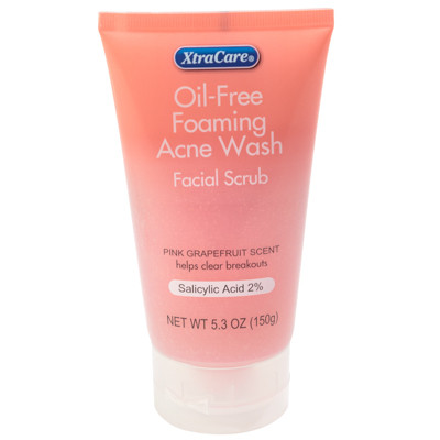 FACIAL SCRUB 5.3OZ FOAMING OIL FREE PINK GRAPEFRUIT