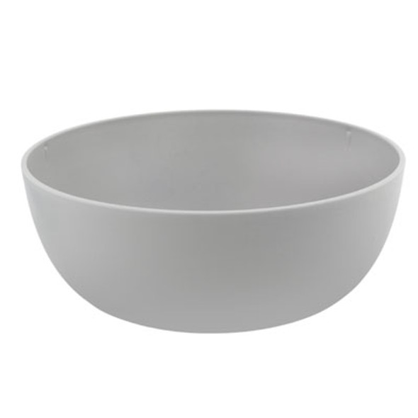PLASTIC CEREAL BOWL 37 OZ GRAY ROOM ESSENTIALS BPA FREE