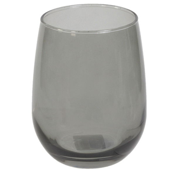 DRINKWARE 17OZ STEMLESS SMOKEYGREY GLASS FREESIA DRINKWARE 17OZ STEMLESS SMOKEYGREY GLASS FREESIA